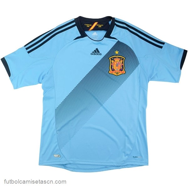 Tailandia Camiseta España 2ª Retro 2012 Azul